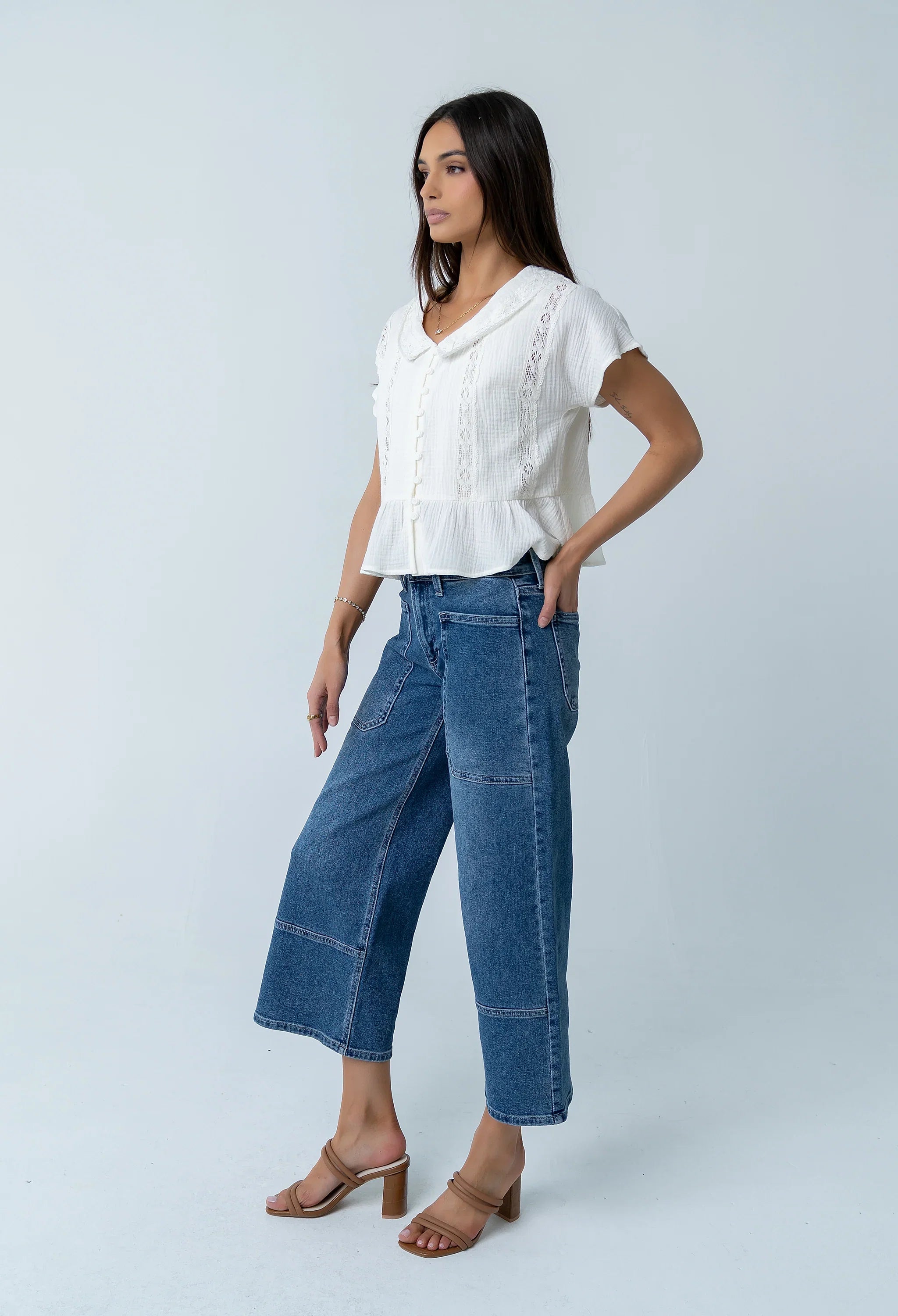 Frida Collared Blouse