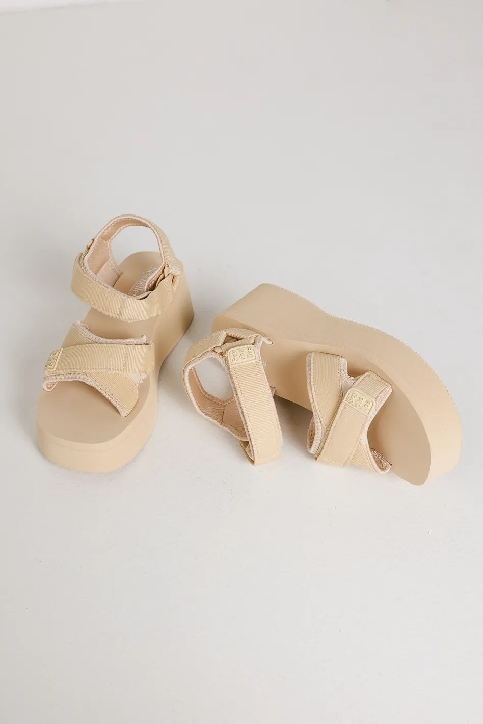 Seychelles Serenade Platform Sandals in Tan FINAL SALE