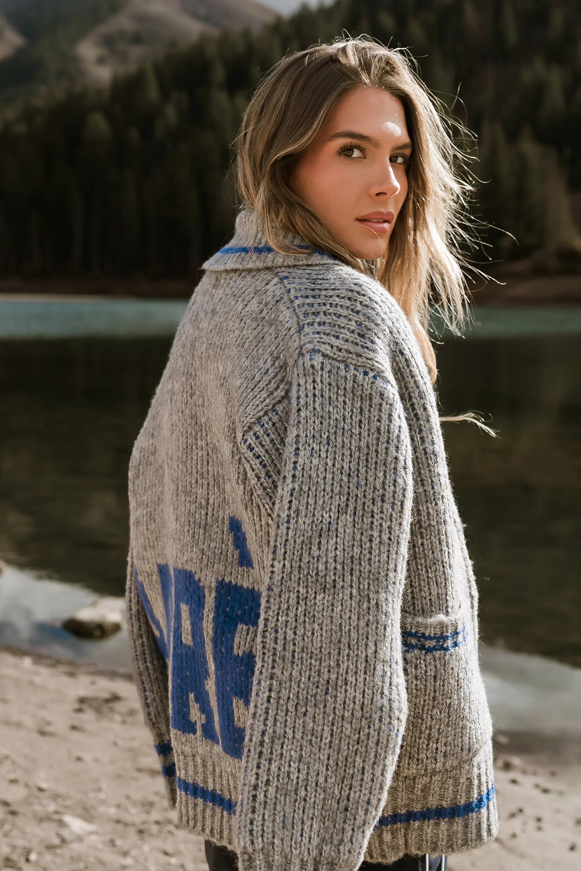 Apres Oversized Knit Jacket FINAL SALE