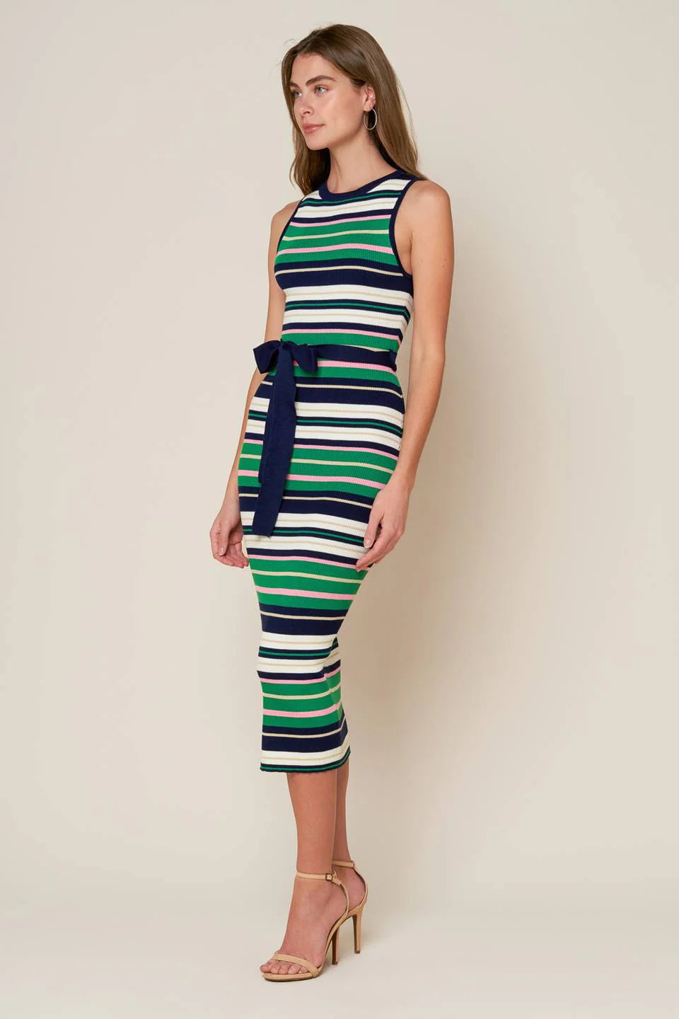 LETS GO ABROAD SWEATER DRESS