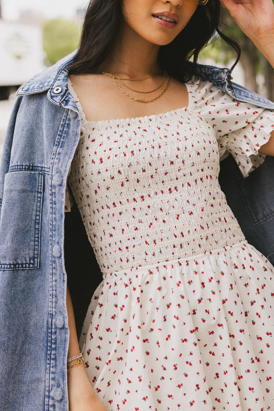 Koa Floral Mini Dress FINAL SALE