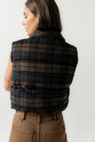 Brielle Puffer Vest in Navy FINAL SALE