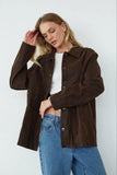 Katniss Oversized Suede Jacket