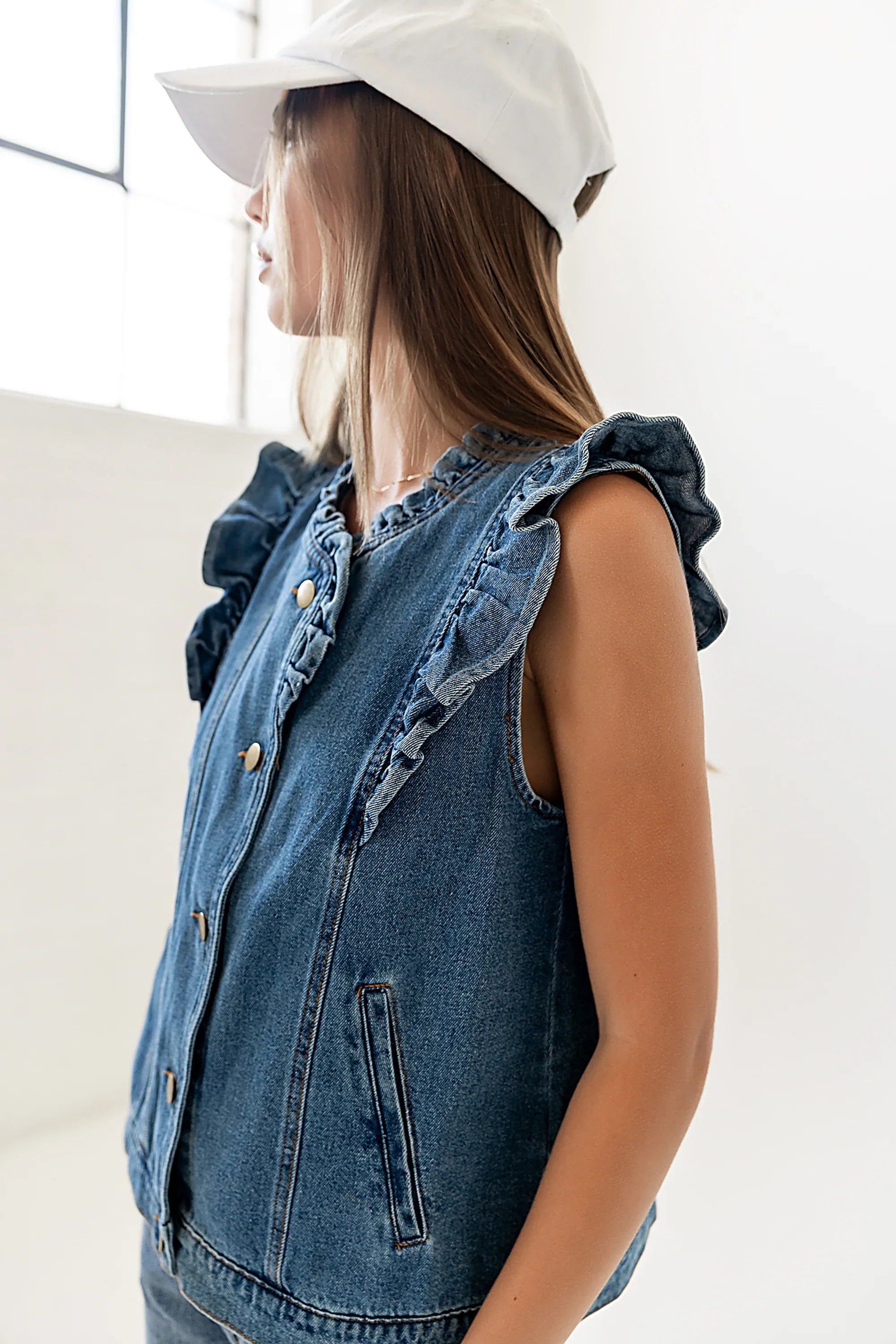Kyler Denim Vest