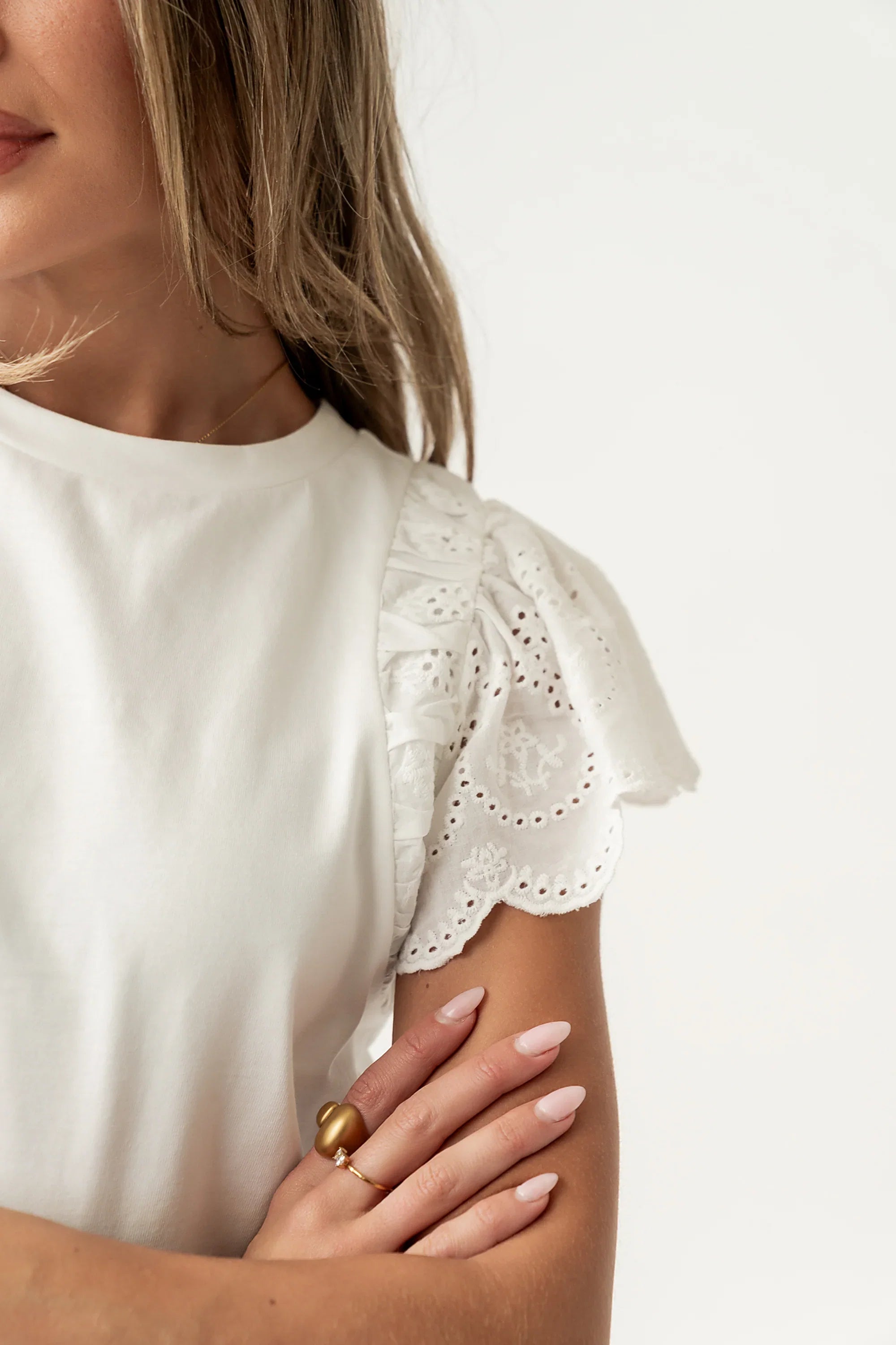 Tyson Embroidered Top