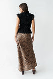 Rodney Smocked Blouse in Black