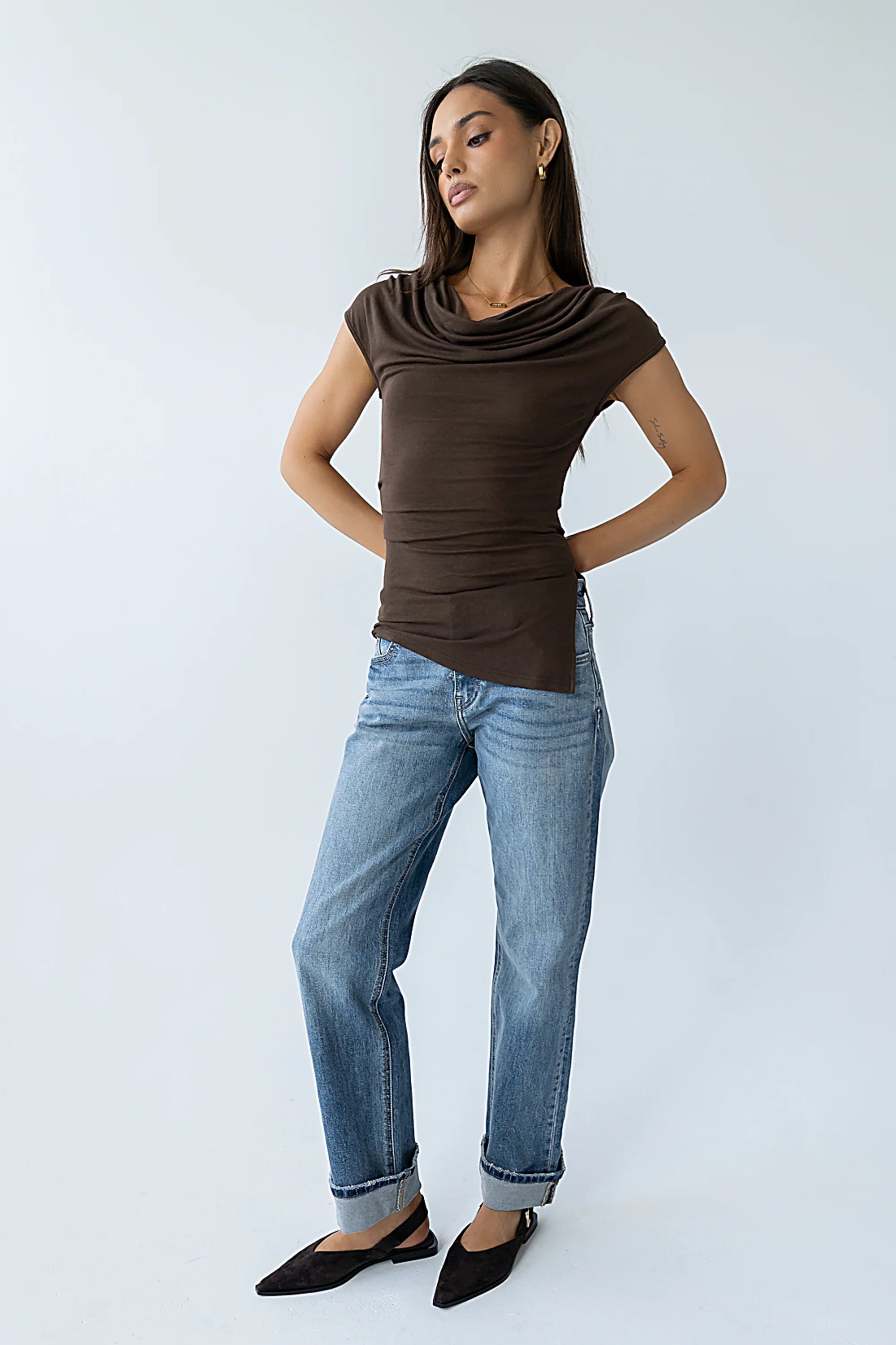 Connie Asymmetrical Top
