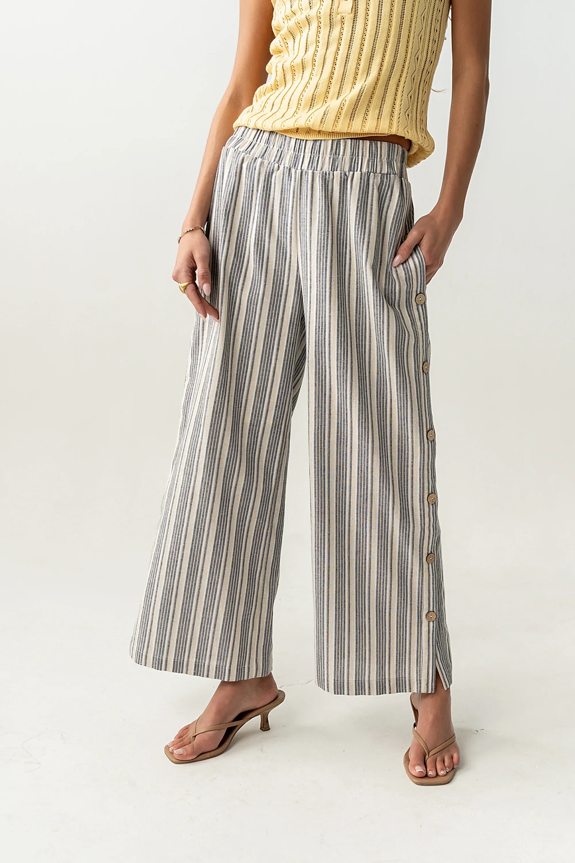 Payton Striped Wide Leg Pants