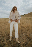 Glinda Knit Sweater in Brown FINAL SALE