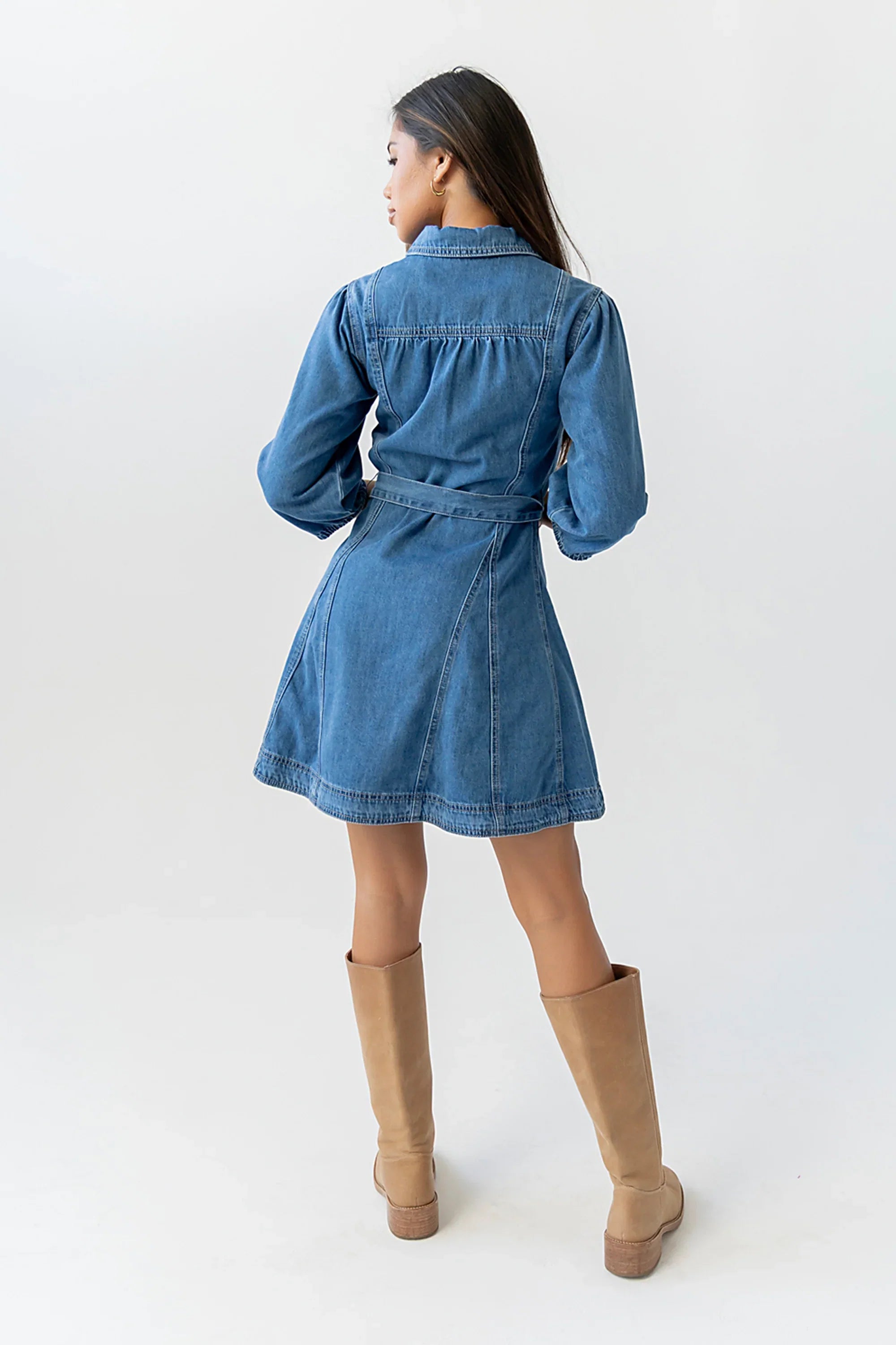 Carter Denim Mini Dress