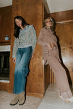 Shaylee Striped Wide Leg Jeans FINAL SALE