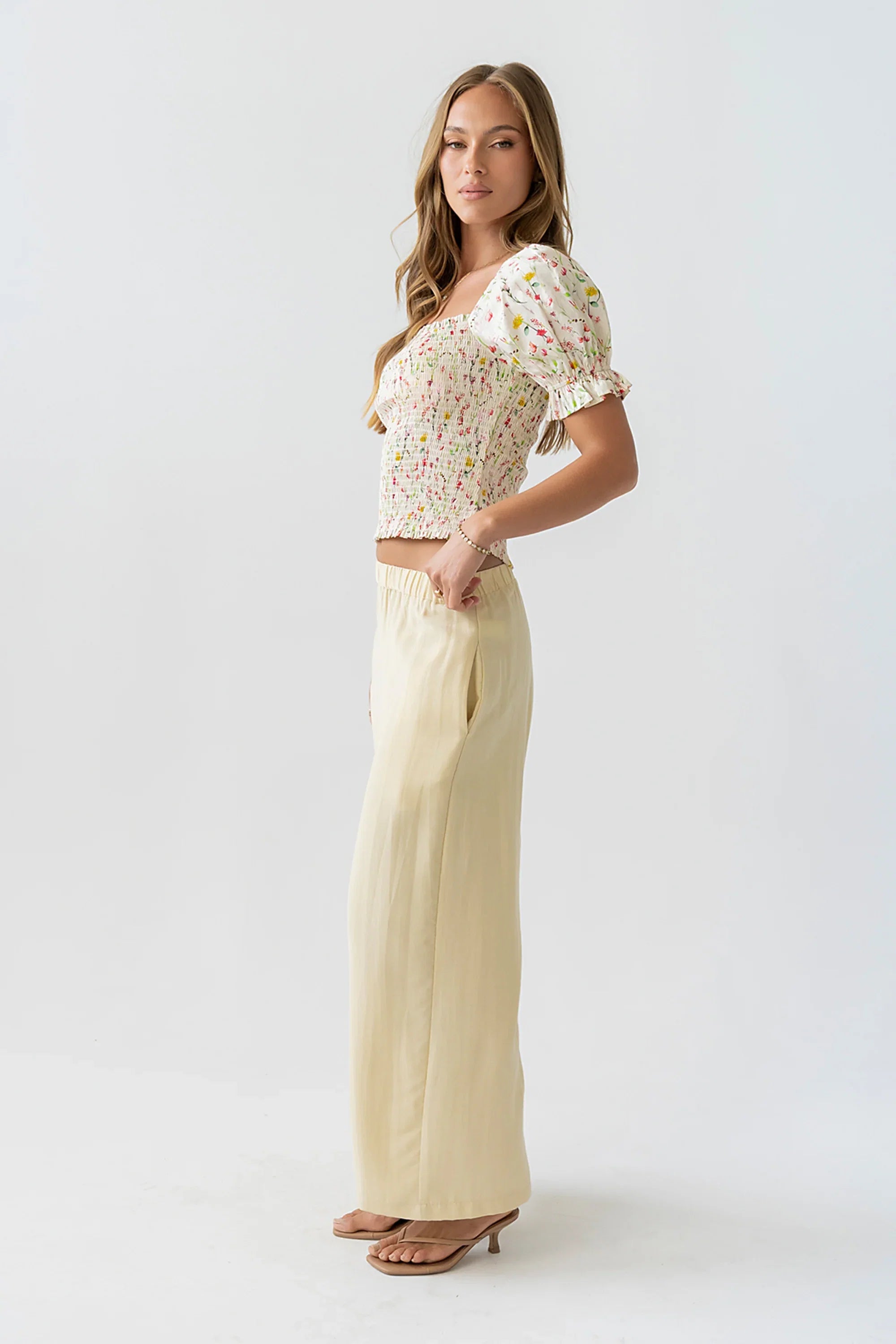 Gia Smocked Blouse