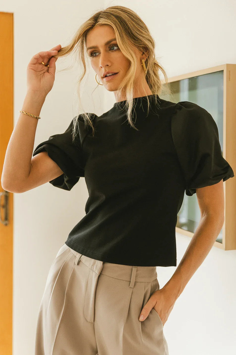 Octavia Top in Black FINAL SALE