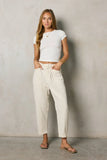 Rosie Tencel Loose Pants in Beige FINAL SALE