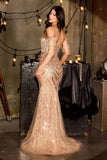 Maya Gown Fitted Dress With Fringe