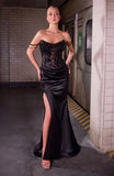 Remington Gown Strapless Beaded Corset Evening Dress