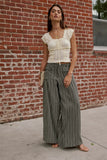 Mayson Wide Leg Pants in Olive FINAL SALE