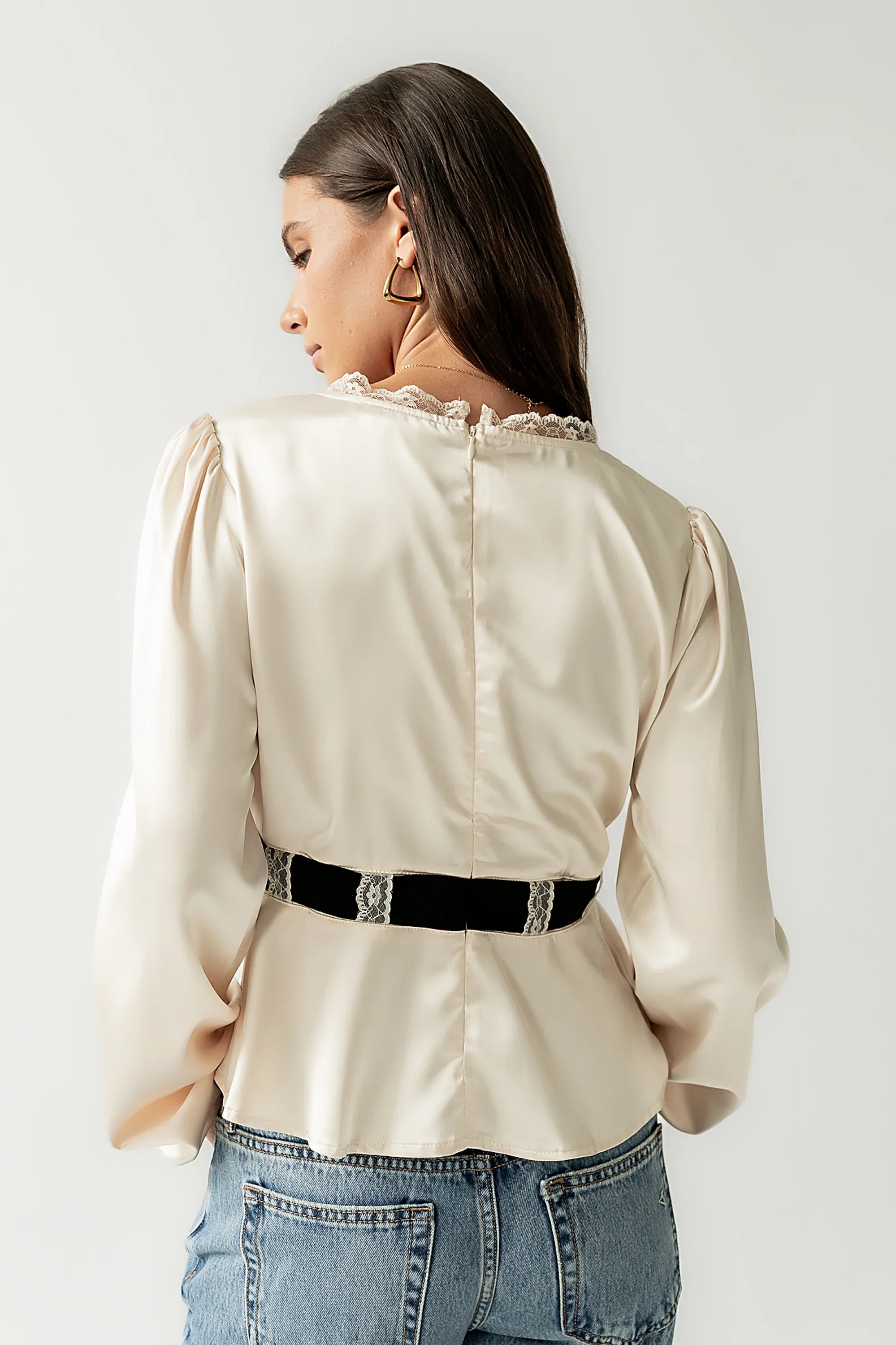 Margot Satin Blouse FINAL SALE