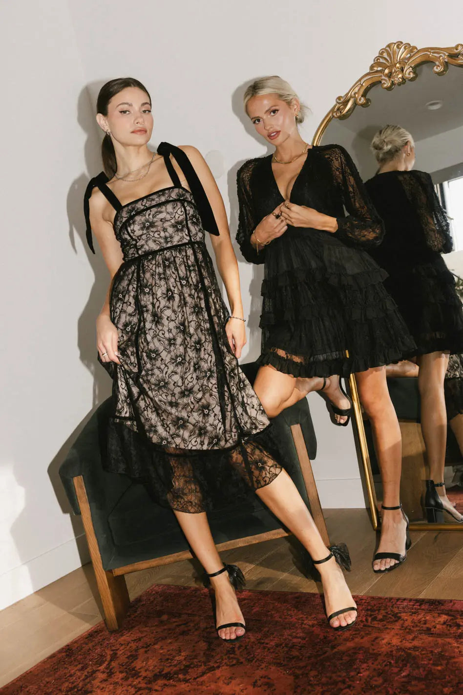 Andee Lace Mini Dress FINAL SALE