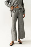 Conner Wide Leg Pants in Black