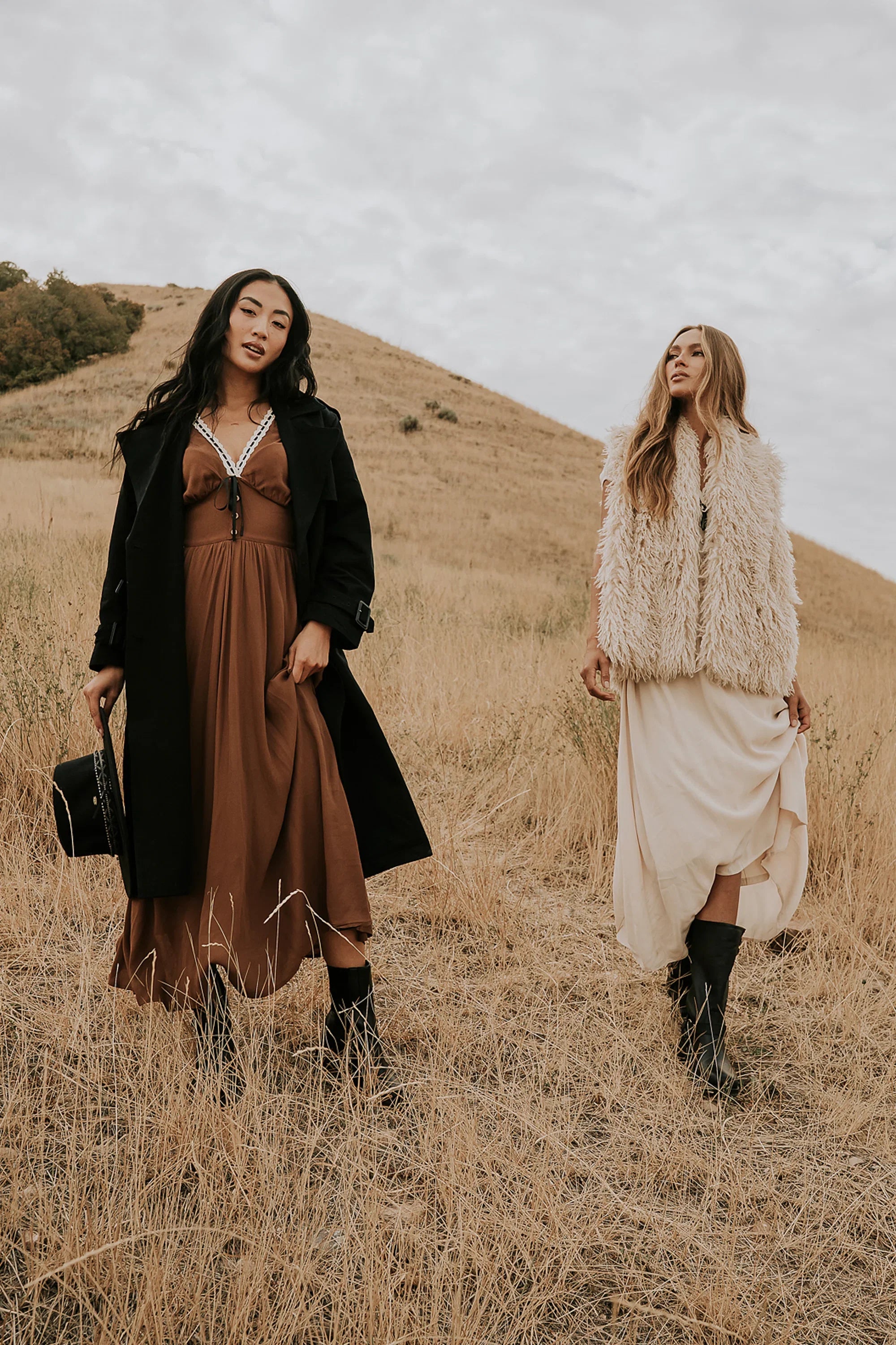 Rachel Trench Coat in Black FINAL SALE