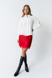 Carlie Sheer Button Up