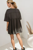 Lennox Mini Dress in Grey