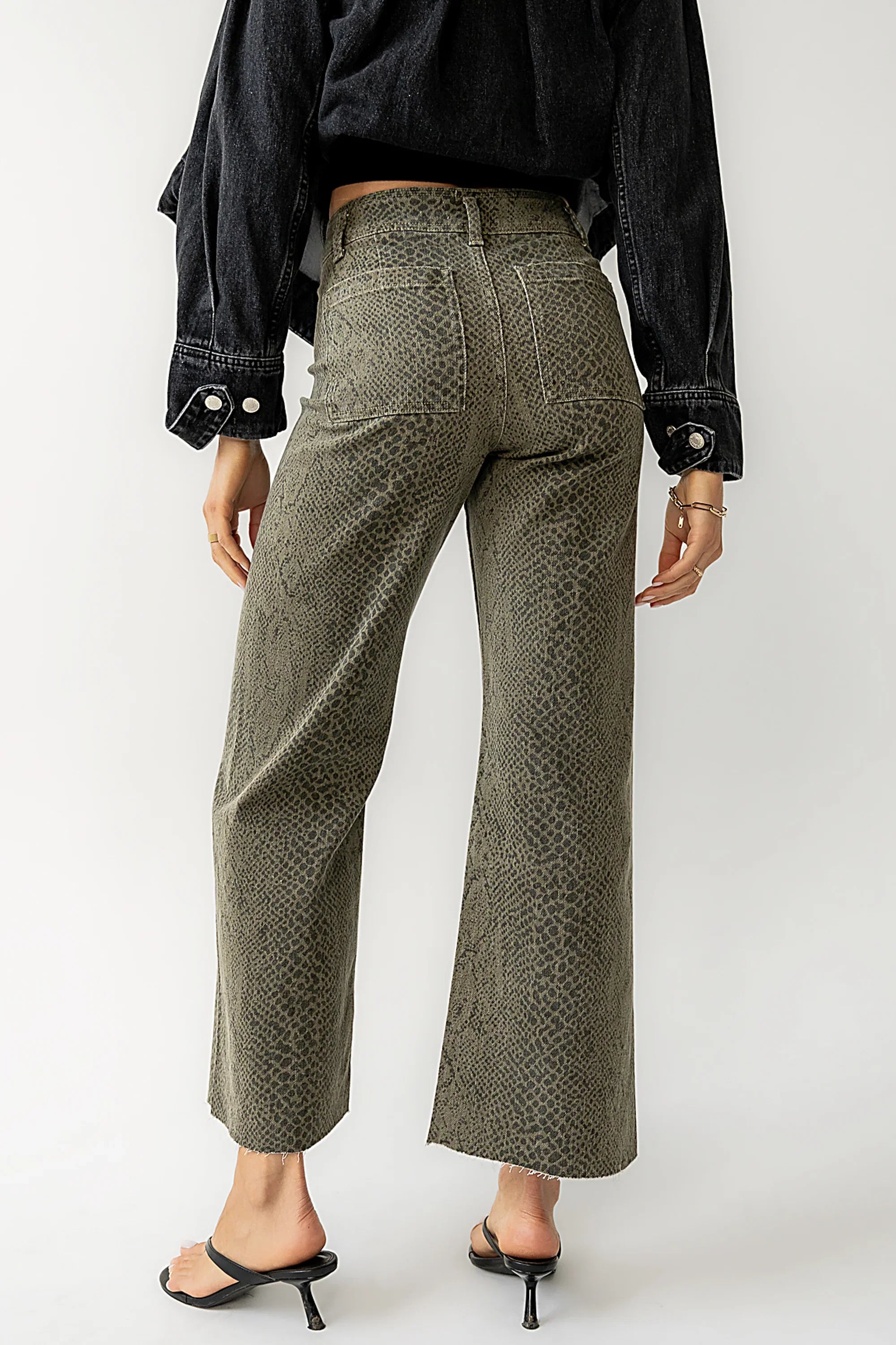Gia Snake Print Pants FINAL SALE