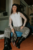 Lisette Barrel Jean in Leopard FINAL SALE