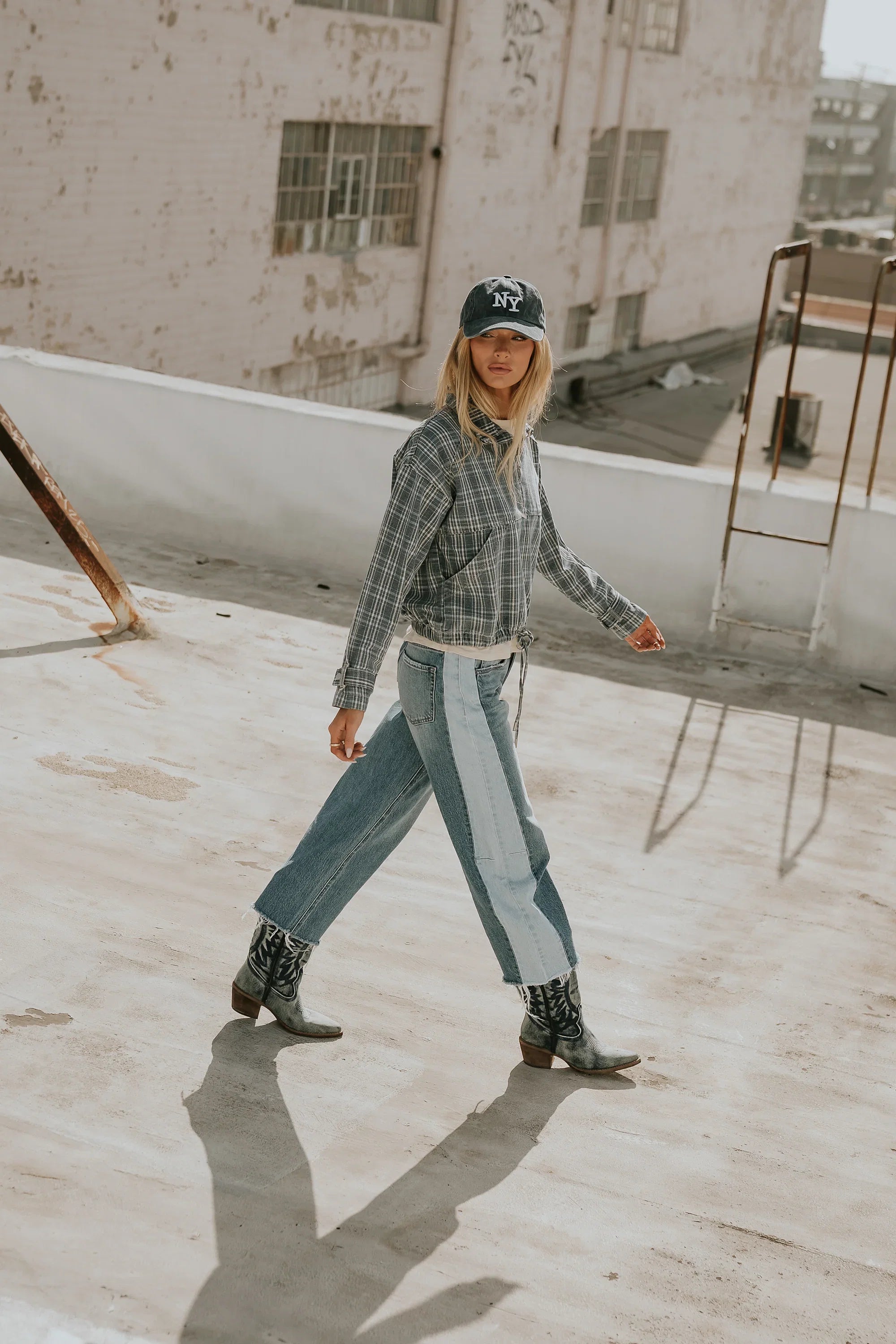 Karrie Two Toned Jeans