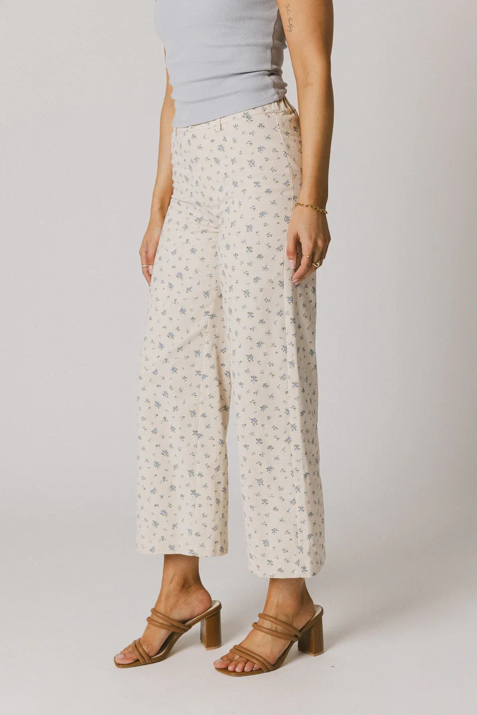 Megan Wide Leg Floral Pants FINAL SALE