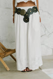 Chloe Embroidered Maxi Skirt