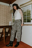 Lisette Barrel Jean in Leopard FINAL SALE