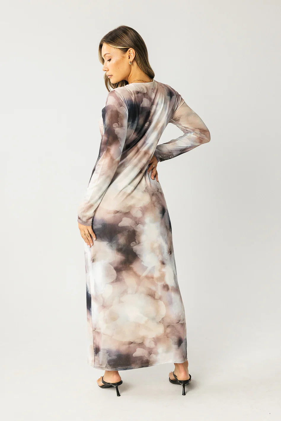 Jamie Watercolor Bodycon Dress FINAL SALE