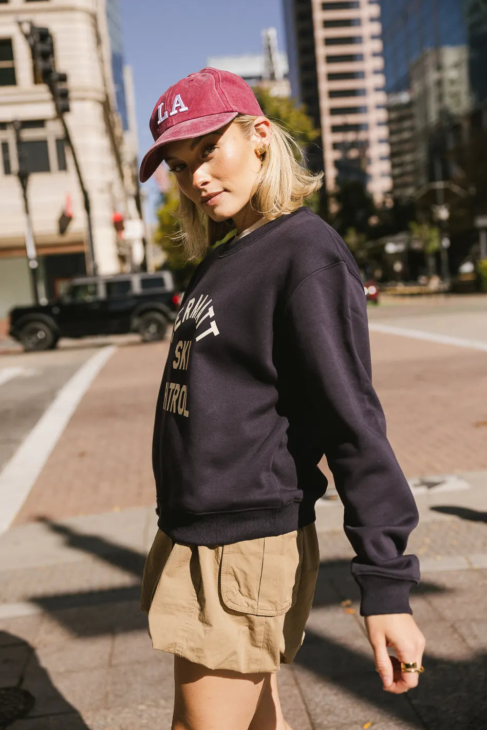 Zermatt Ski Patrol Graphic Sweatshirt FINAL SALE