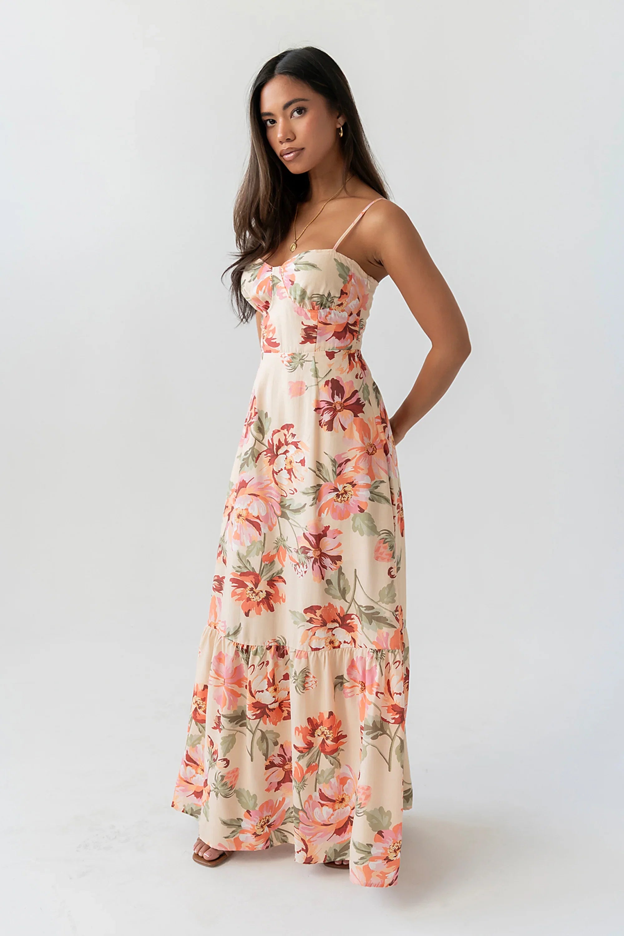 Maysen Floral Maxi Dress