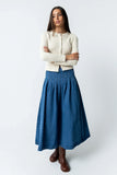 Lola Denim Midi Skirt