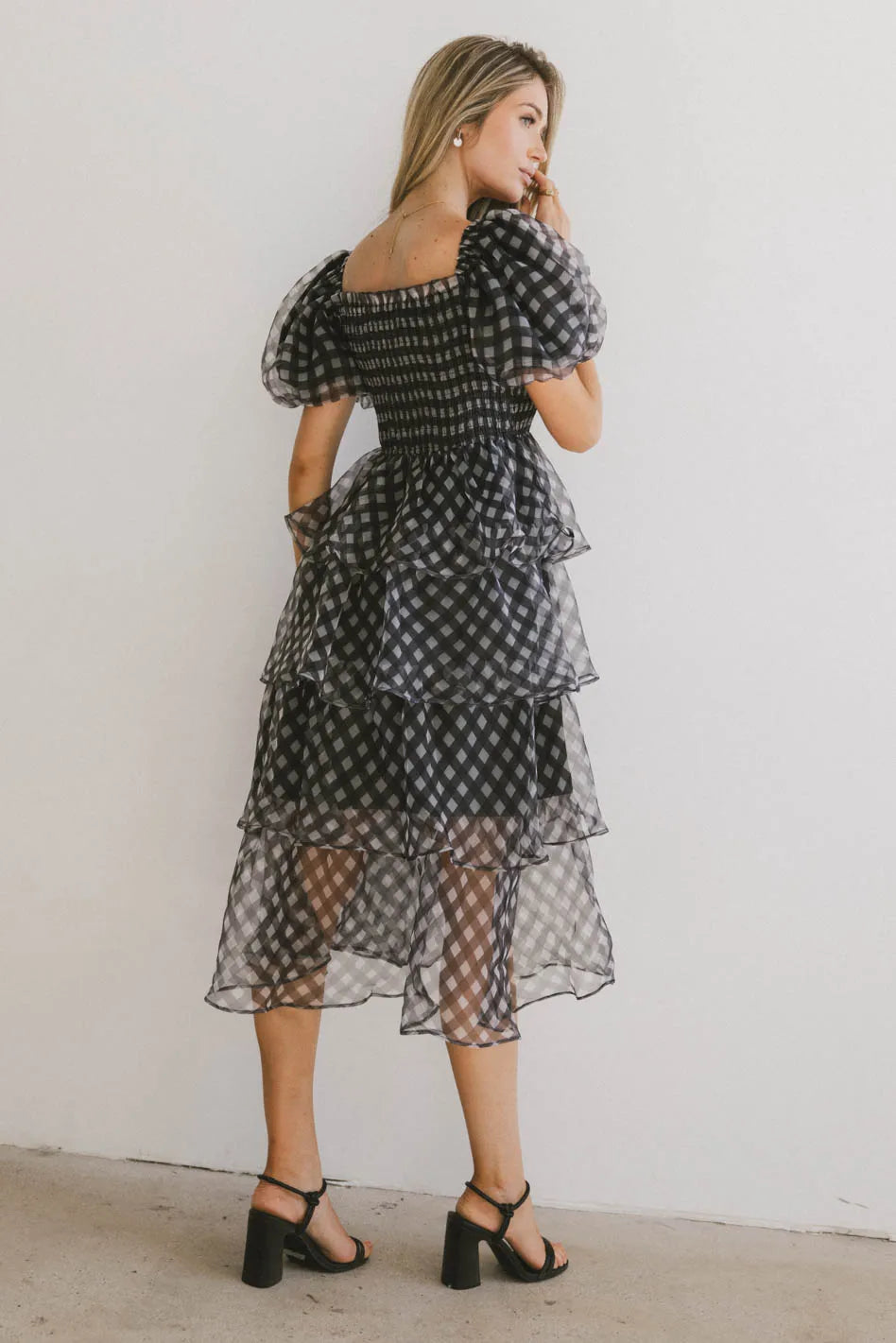 Bowie Tiered Midi Dress FINAL SALE