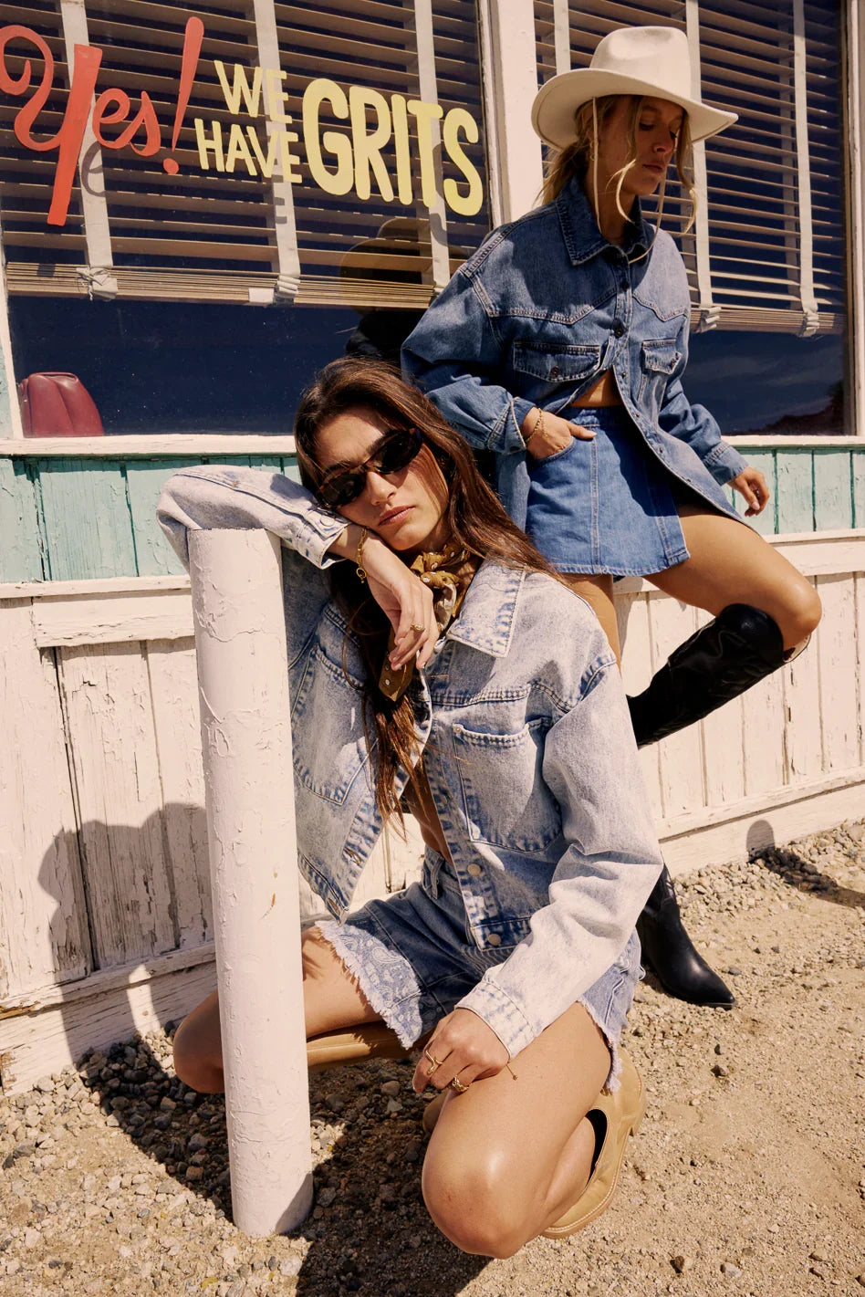 Jill Light Wash Denim Jacket FINAL SALE