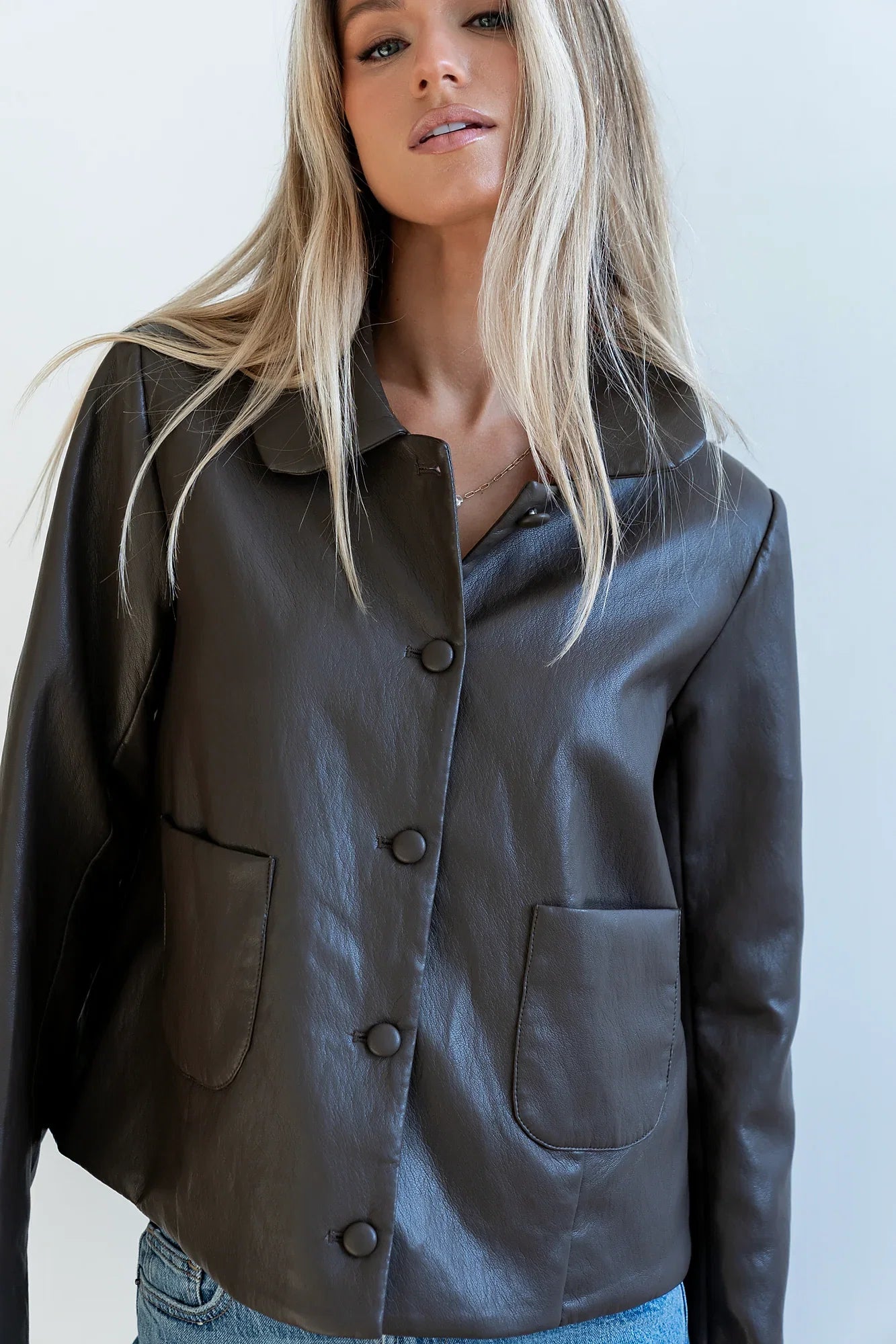 Ethan Vegan Leather Jacket
