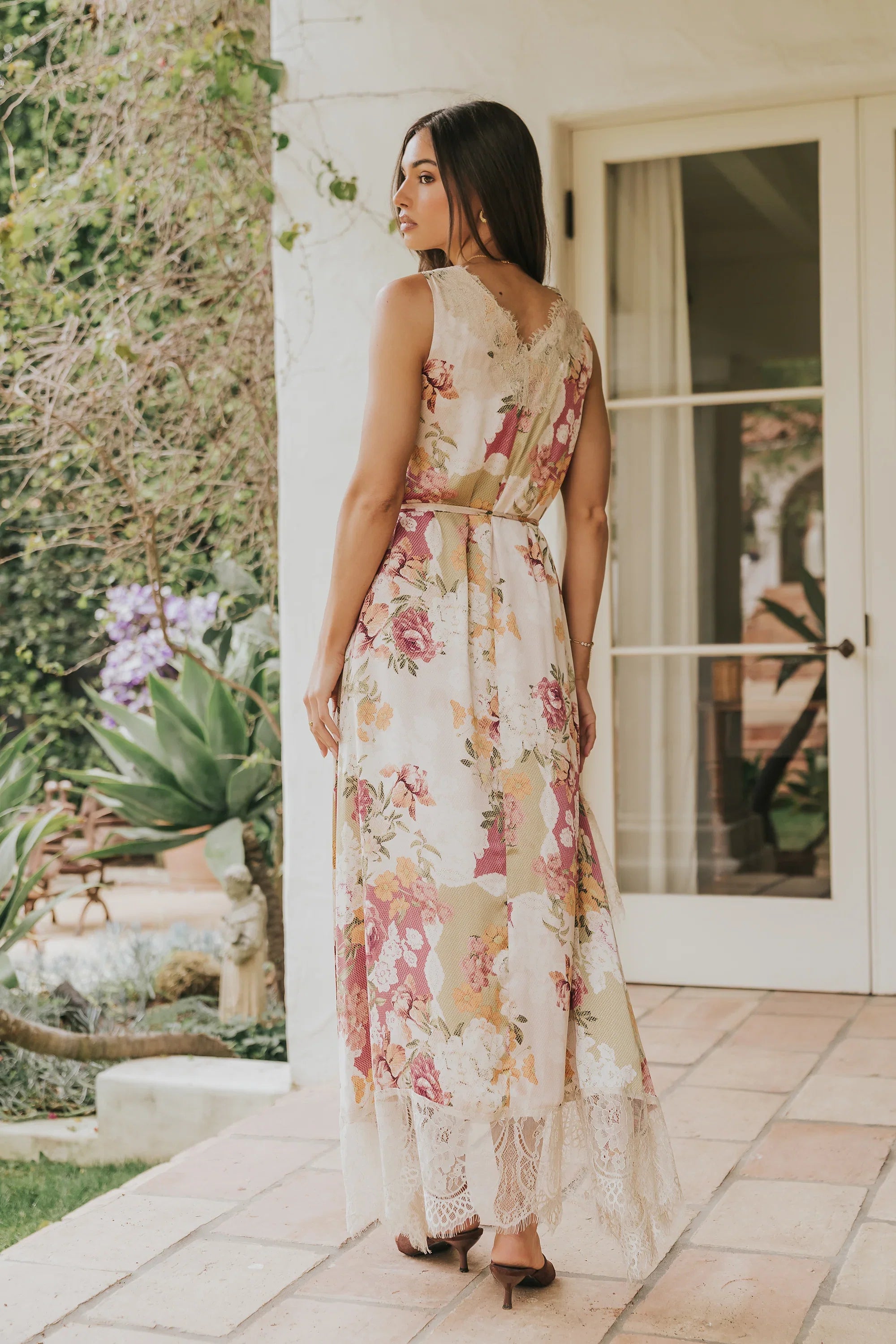 Tess Floral Wrap Dress