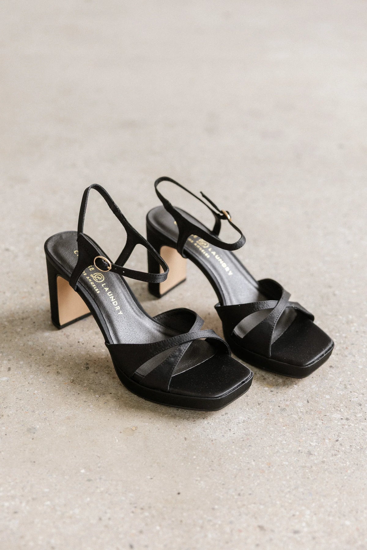 Josie Block Heel in Black