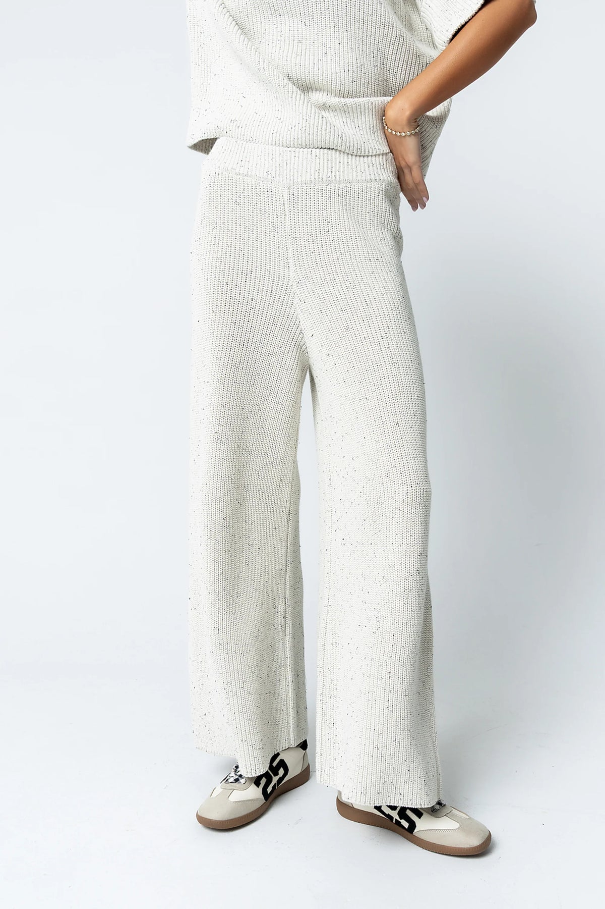 Jensen Speckled Wide Leg Pants FINAL SALE
