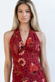 Tracey Halter Maxi Dress