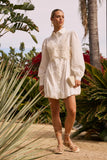 Rylan Button Up Mini Dress