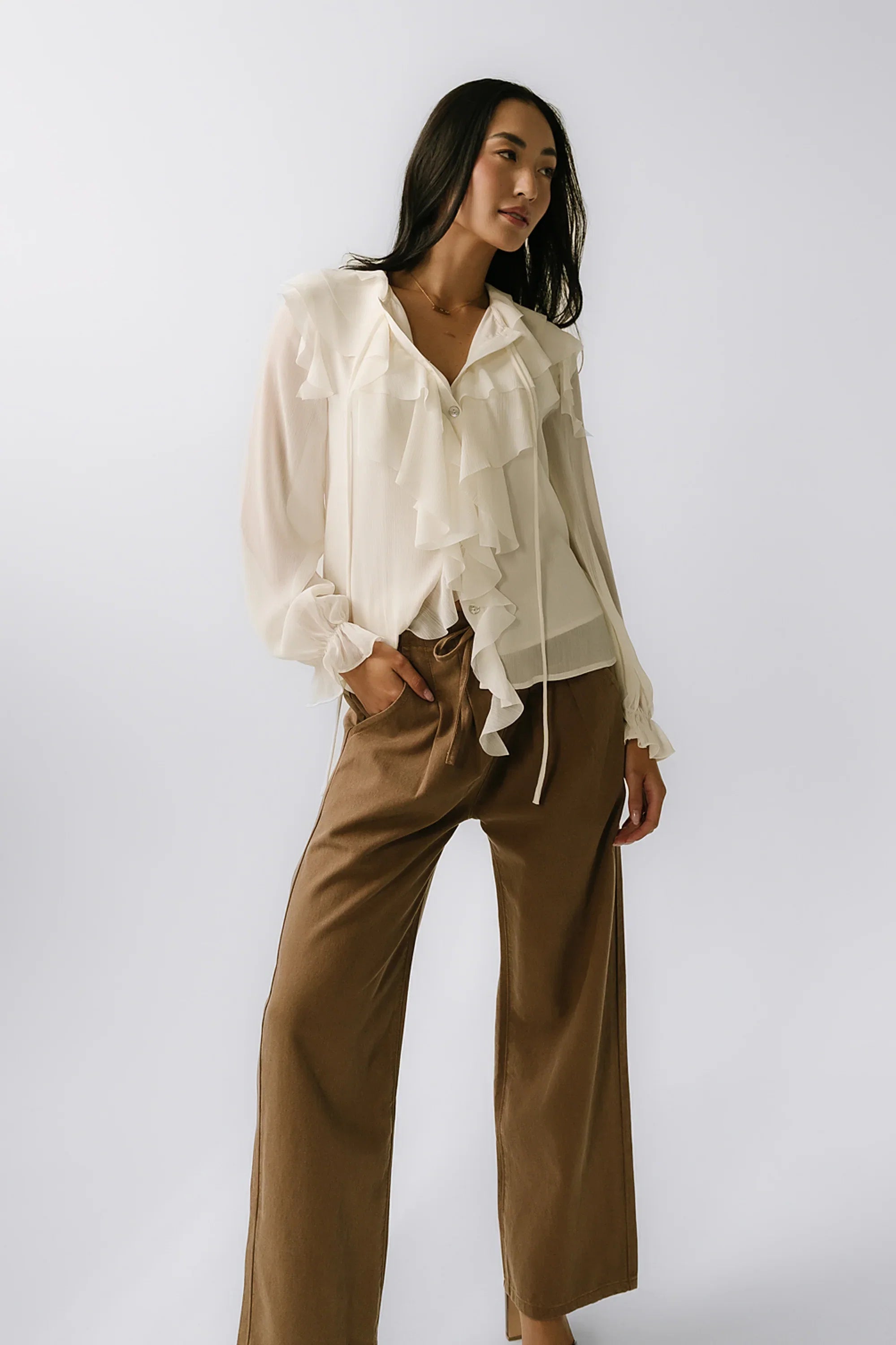 Markus Sheer Blouse FINAL SALE