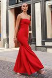 Poppy Maxi Dress Strapless Fitted Dress