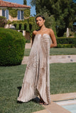 Brandie Accordion Maxi Dress