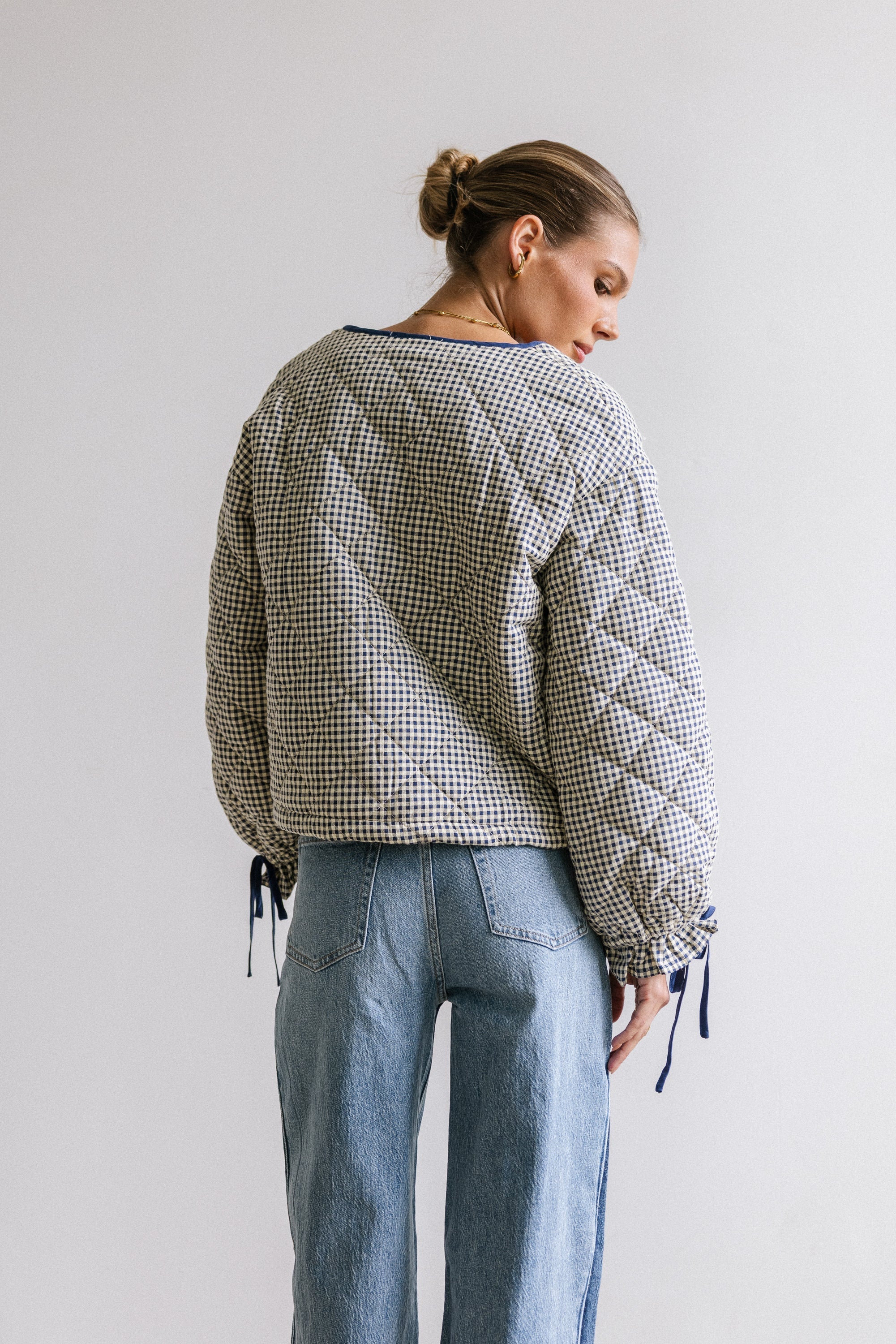 Andy Gingham Jacket FINAL SALE