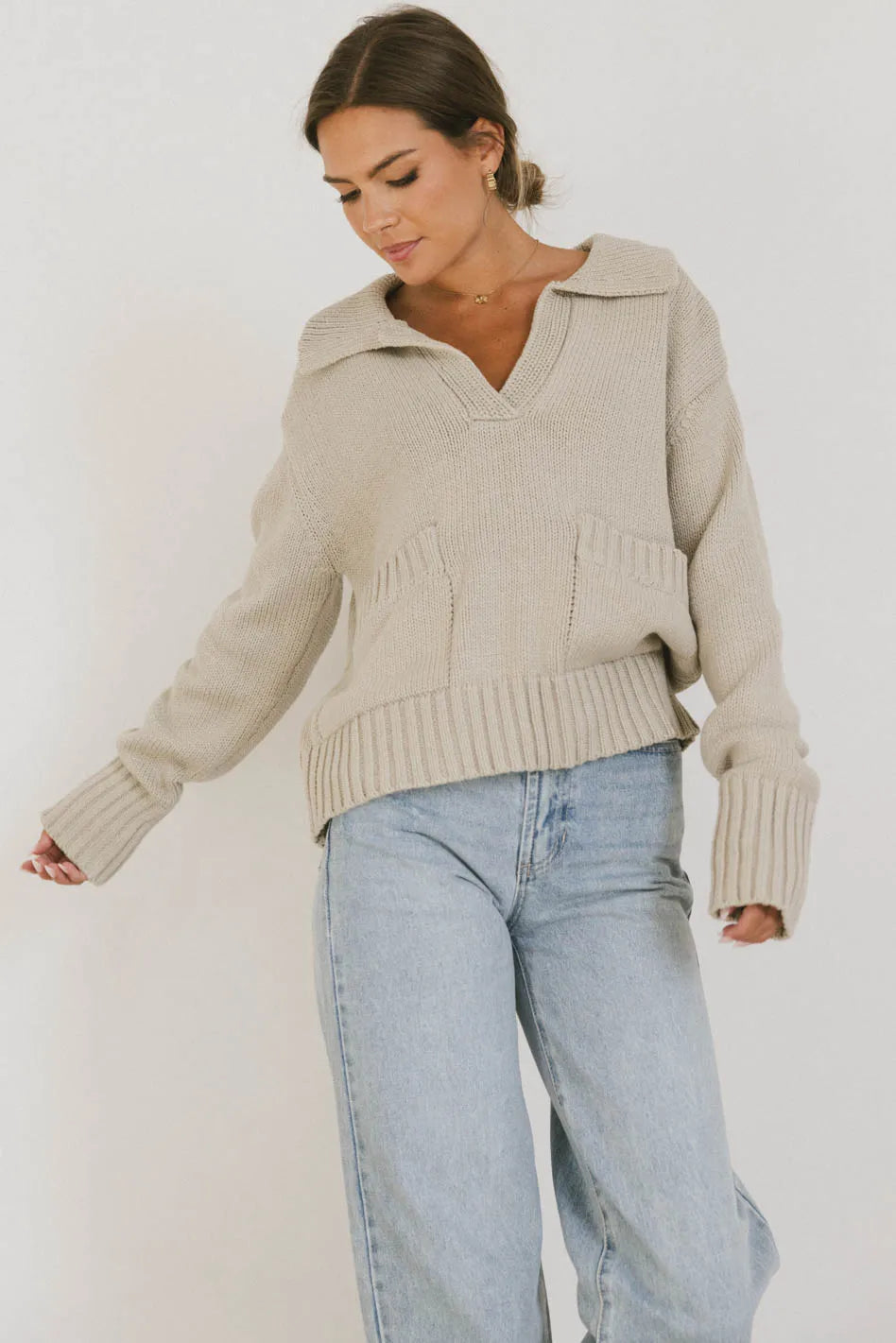 Shauna Collared Sweater FINAL SALE